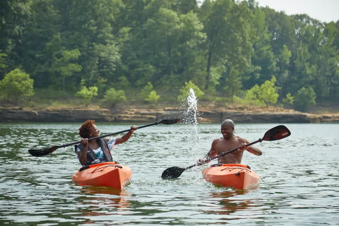 Kayaking